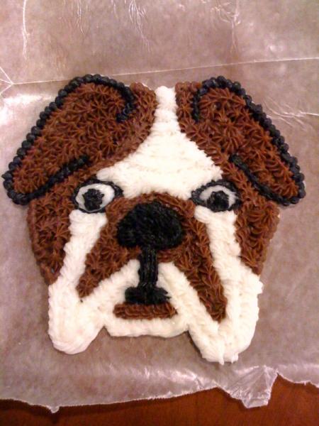 English Bulldog Cake Pan